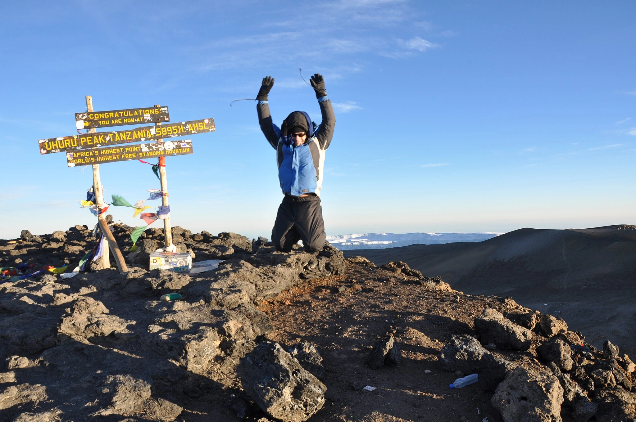 Kilimanjaro climbers