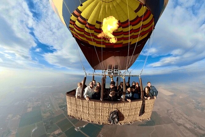 Hot air balloon safari