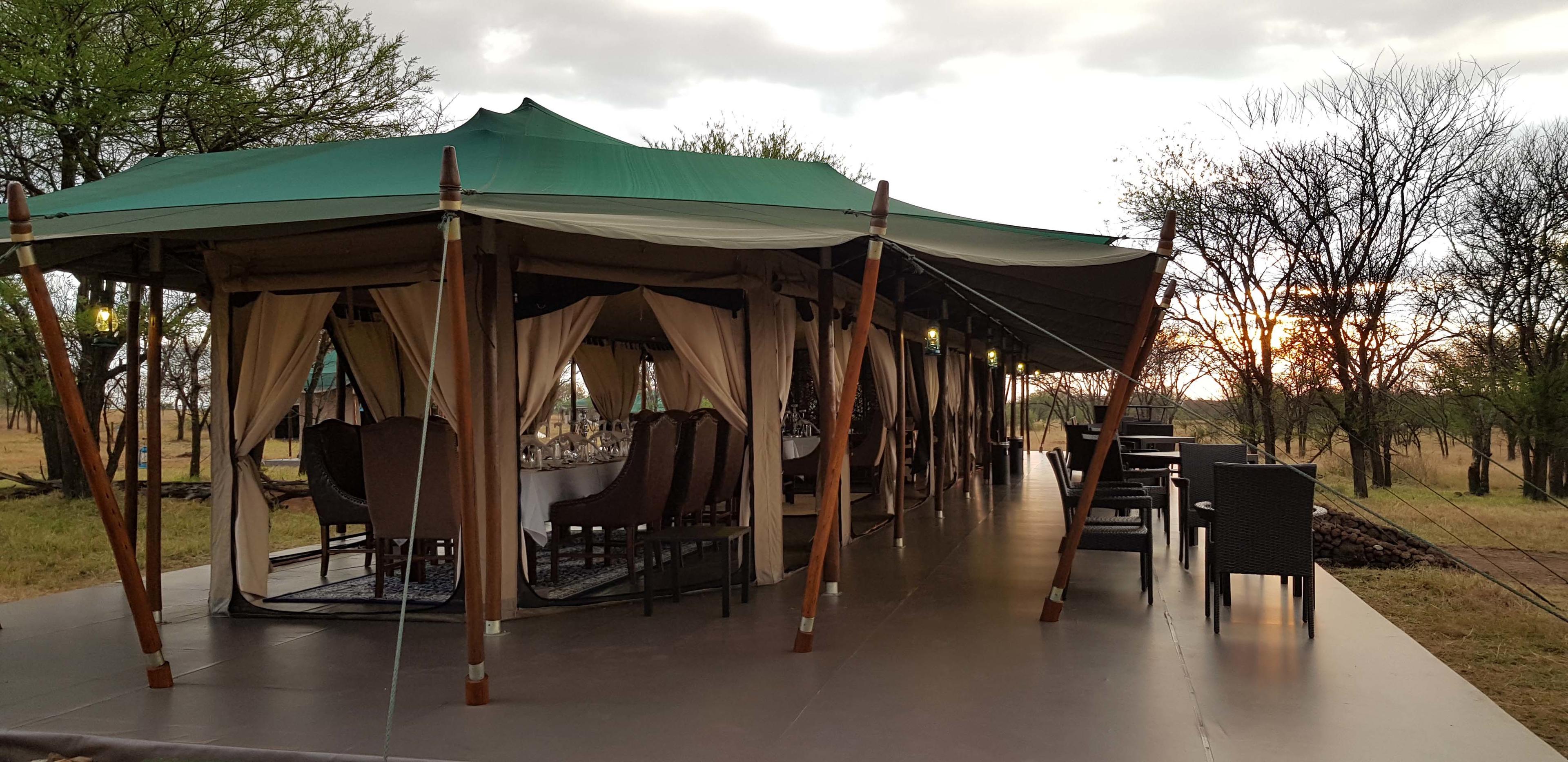 Midrange safari lodge in Tanzania