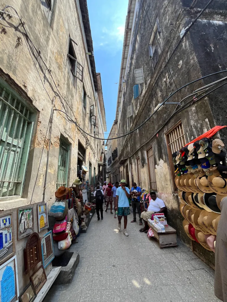 Narrow streets of Stone Town, Zanzibar
